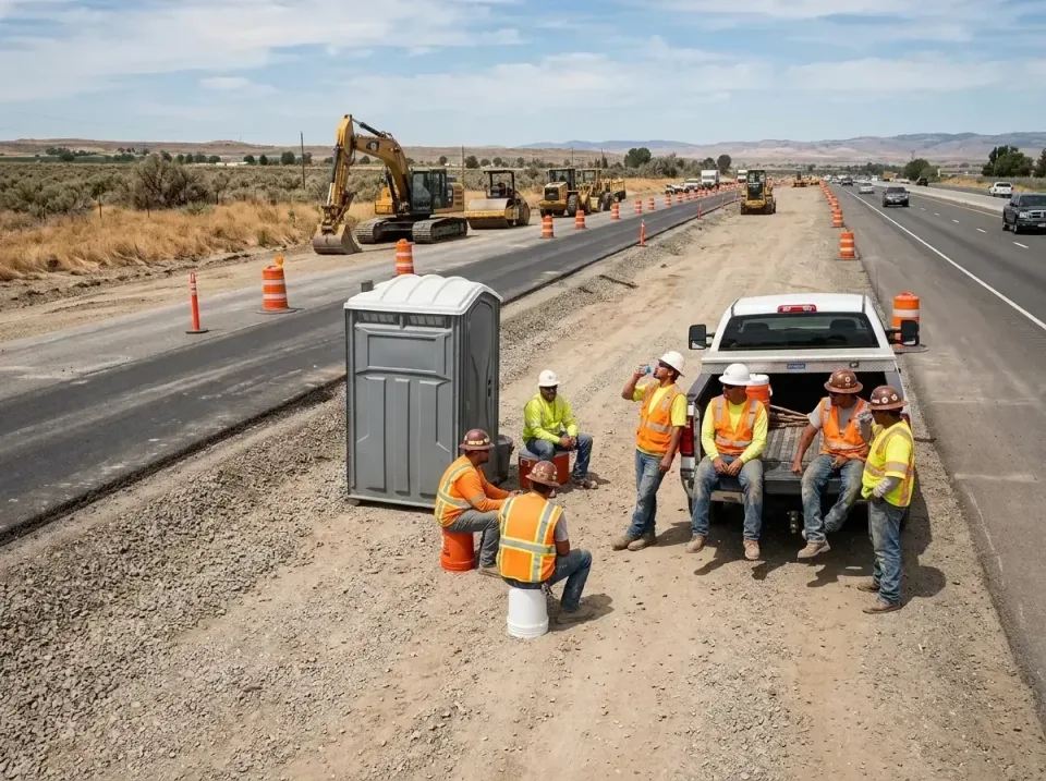 highway-road-construction-crew-007 — frequently asked questions, Porta Potty and Restroom Rentals in Alexandria, VA